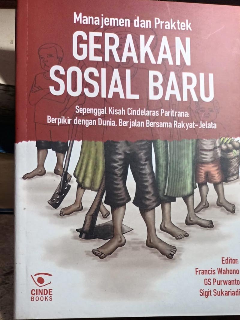 Buku Manajemen dan Praktek Gerakan Sosial Baru Cover Depan Cinde Book