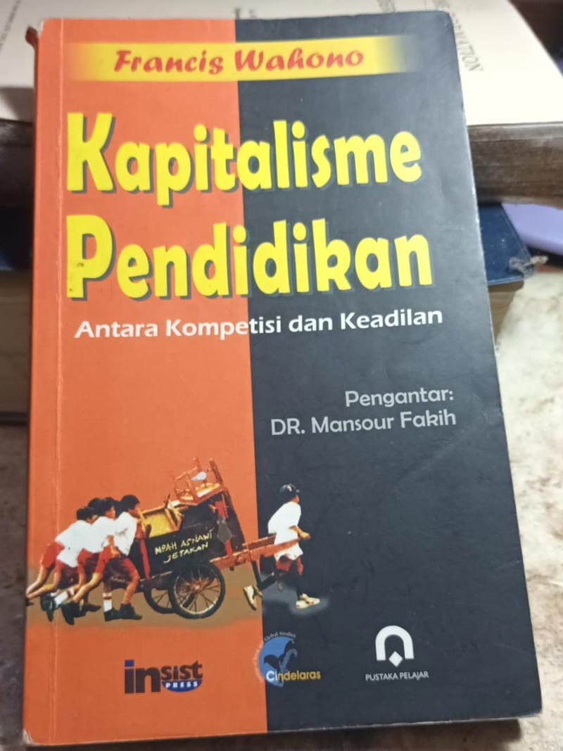Buku Kapitalisme Prndidikan antara kompetisi dan keadilan Cover Depan